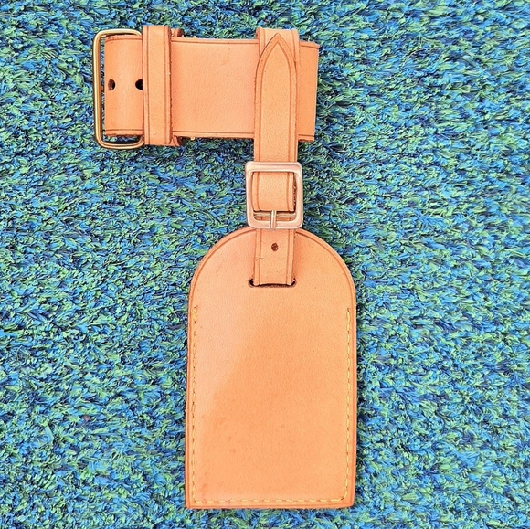 Louis Vuitton Vachetta Leather Luggage Tag - Picture 2 of 9